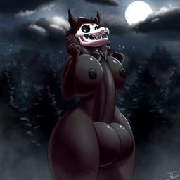 autotitfuck balls big_balls big_breasts big_penis breast_play breasts dark_body erection forest forest_background genitals gynomorph huge_balls huge_breasts huge_penis humanoid_genitalia humanoid_penis hyper hyper_genitalia hyper_penis intersex looking_at_viewer masturbation nature nature_background night penile penile_masturbation penis plant sex solo tree tohilewd scp_foundation scp-1471-a canid canine canis humanoid malo mammal monster undead 1:1 absurd_res hi_res