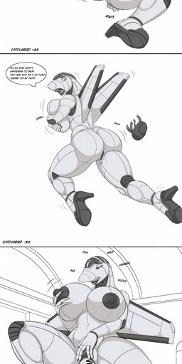 aircraft anthro backpack big_breasts bodily_fluids breast_growth breasts butt camel_toe clothing crouching dialogue female footwear forced forced_transformation gender_transformation genital_fluids genitals growth hair hand_on_breast high_heels human_to_anthro machine male masturbation mechanical_wings mtf_transformation nipple_outline nipples parachuting penetration shoes short_hair simple_background smile solo species_transformation surprised text transformation vaginal vaginal_fluids vaginal_masturbation vaginal_penetration vehicle white_background wing_growth wings catchabird aeromorph human living_aircraft living_machine living_vehicle mammal 2025 absurd_res comic digital_media_(artwork) english_text hi_res long_image tall_image