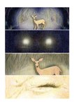 brown_body brown_fur deer_in_headlights depression dream eyes_closed female feral forest forest_background fur headlights imminent_death looking_at_viewer nature nature_background night nightmare outside plant road scared solo tree vehicle hsiangarts deer mammal absurd_res hi_res