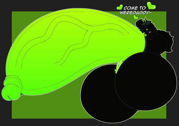 abs anthro ball_tuft biceps big_muscles big_penis black_body black_fur front_view fur genitals glans green_background green_eyes green_nipples green_penis green_pubes heart_symbol huge_penis huge_thighs humanoid_genitalia humanoid_penis hyper hyper_genitalia hyper_penis hyper_thighs male muscular muscular_anthro muscular_male nipples penis pubes simple_background solo standing text thick_penis thick_thighs tuft vein veiny_penis wide_hips muffyhawt mythology weremuff_(muffyhawt) canid canine mammal mythological_canine mythological_creature werecanid werecanine werecreature werewolf 2024 english_text hi_res