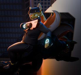 angry anthro cybernetic_eye cybernetics cyberpunk cyberware female glowing glowing_eyes gun handgun holding_gun holding_object holding_ranged_weapon holding_rifle holding_weapon machine ranged_weapon revolver rifle ring solo tron_lines weapon haolde ha1 canid canine canis mammal wolf 3d_(artwork) blender_(artwork) blender_cycles_(artwork) digital_media_(artwork) hi_res