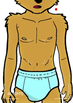 abdl anthro bodily_fluids brown_hair camera diaper genital_fluids hair male nipples peeing short solo unclean_diaper urine used_diaper using_diaper watersports wet_diaper wetting wetting_diaper rumortheseagull anthroterra prowler_(anthroterra) bat-eared_fox canid canine fox mammal animated hi_res short_playtime sound video