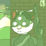 anthro clothed clothing espionage fluffy gun handgun male night night_vision_goggles pistol ranged_weapon silencer solo spy weapon cyberrodrigo nsa splinter_cell tom_clancy's_(series) ubisoft rodrigo_(cyberrodrigo) felid feline leopardus mammal ocelot 1:1 hi_res