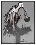 3_eyes 4_fingers ambiguous_gender anthro armor baby beak black_border blood blood_on_face bodily_fluids border claws corpse death decapitation feathers feral fingers grey_background group headgear helmet humanoid_hands long_beak male military multi_eye nest open_beak open_mouth politics power_lines severed_body_part severed_head simple_background snow snowing_outside soldier solo_focus toe_claws ukraine ukrainian war warrior white_body white_border white_feathers young z_(military_symbol) terroroom mythology russo-ukrainian_war avian bird human mammal mythological_avian mythological_bird mythological_creature 2025 digital_media_(artwork) hi_res