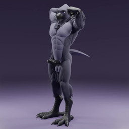 4_toes 5_fingers anthro balls black_nails black_penis butt colored_nails feathers feet fingers flexing flexing_bicep genitals humanoid_genitalia humanoid_penis male muscular muscular_anthro muscular_male nails nude penis purple_eyes solo tail tail_feathers talons toes calixto bertram_(calixto) avian bird corvid corvus_(genus) oscine passerine raven 3d_(artwork) animated blender_(artwork) blender_eevee_(artwork) digital_media_(artwork) hi_res loop short_playtime turntable_(animation) video