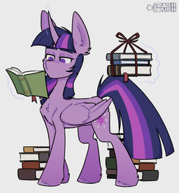 book bookmark female feral fetlocks horn magic mouthless reading solo wings crashbrush friendship_is_magic hasbro my_little_pony mythology twilight_sparkle_(mlp) equid equine mammal mythological_creature mythological_equine winged_unicorn