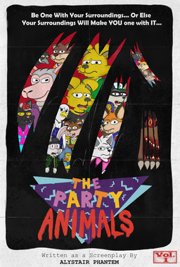 1980s_theme angry anthro backpack beak black_coded blood blood_on_mouth bodily_fluids bow_(feature) bright_colors buckteeth chain cheek_tuft chest_tuft choker claws clothing denim denim_clothing denim_topwear denim_vest dress facial_tuft female flannel folds gold_(metal) gold_chain group hair_dye hat head_tuft headgear headwear horror_(theme) humor jacket jewelry kerchief leather leather_clothing leather_jacket leather_topwear letterman_jacket male neckerchief necklace neckwear open_mouth pointy_ears quote red_eyes round_ears scared sharp_teeth suspenders sweater teeth text topwear tuft vest whiskers windbreaker alystairphantem the_party_animals alex_bandit_(the_party_animals) bradley_woolard_(the_party_animals) devon_packard_(the_party_animals) emet_preston_(the_party_animals) emma_rivers_(the_party_animals) eric_soaring_(the_party_animals) gretchen_smalls_(the_party_animals) henry_buckley_(the_party_animals) june_chestnut_(the_party_animals) lizzie_goldstein_(the_party_animals) logan_goldstein_(the_party_animals) marcus_redgrave_(the_party_animals) penny_cooper_(the_party_animals) stephanie_cooke_(the_party_animals) tabitha_night_(the_party_animals) valerie_snowden_(the_party_animals) anatid anseriform anserine arctic_fox avian bird bovid canary canid canine canis caprine chicken cricetid domestic_cat domestic_dog felid feline felis finch fox galliform goose hamster lagomorph leporid mammal monster mouse murid murine mustelid oscine otter passerine phasianid procyonid rabbit raccoon red_fox rodent sciurid sheep tree_squirrel true_fox absurd_res cover cover_art english_text film_grain hi_res model_sheet brother_(lore) brother_and_sister_(lore) sibling_(lore) sister_(lore)