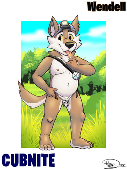 aged_down anthro balls bikini_thong biped bulge clothing detailed_bulge eyebrows front_view genitals hat headgear headwear male male_anthro solo standing swimwear tail thong tongue tongue_out underwear young young_male pekkorekko epic_games fortnite fortnite:_battle_royale wendell_(fortnite) canid canine canis mammal wolf 3:4 absurd_res hi_res
