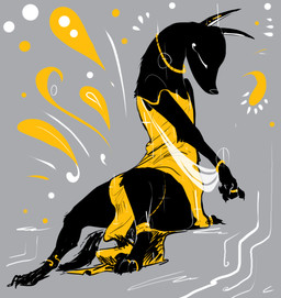 anthro avo_(weaver) canine clothing disney dress eyes_closed fan_character female jackal jewelry mammal nobby_(artist) pack_street ring sitting zootopiaRating: SafeScore: 18User: Dark_KinDate: March 23, 2018