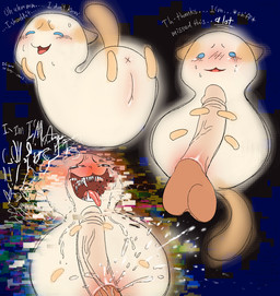 abstract_background anus bestiality bodily_fluids crying cum disembodied_penis duo ejaculation female female_focus female_penetrated feral floating genital_fluids genitals ghost_sex human_on_feral interspecies levitation male male/female male_penetrating male_penetrating_female nude open_mouth orgasm penetration penile penile_penetration penis penis_in_vagina sex sharp_teeth simple_background solo_focus tears teeth text translucent translucent_body vaginal vaginal_fluids vaginal_penetration vaginal_squirting vulva x_anus kaboozey catghost elon_(catghost) domestic_cat felid feline felis ghost human mammal spirit 2019 aliasing digital_media_(artwork) english_text hi_res