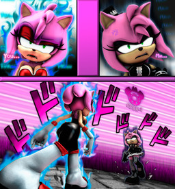 anthro breasts butt clothed clothing duo female footwear gloves green_eyes hair handwear jojo_pose jojo_quote lipstick looking_at_viewer maid_uniform makeup rouge_costume simple_background socks text uniform gdbr-1 jojomingles_(modeler) milambre71_(modeler) the-doomguysfm_(modeler) archie_comics jojo's_bizarre_adventure menacing_approach sega sonic_the_hedgehog_(archie) sonic_the_hedgehog_(comics) sonic_the_hedgehog_(series) stardust_crusaders amy_rose eulipotyphlan hedgehog mammal 3d_(artwork) absurd_res comic digital_media_(artwork) english_text hi_res source_filmmaker_(artwork) watermark widescreen