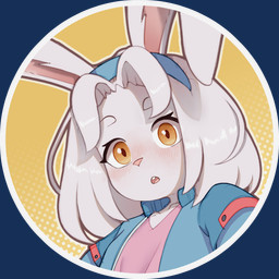 accessory anthro blue_clothing blue_jacket blue_topwear blush clothed clothing female fur hair hair_accessory hairband jacket long_ears looking_at_viewer orange_eyes pink_clothing pink_shirt pink_topwear shirt simple_background solo surprised topwear white_body white_fur white_hair young gheezz yuki_(gheezz) lagomorph leporid mammal rabbit 1:1 absurd_res alpha_channel hi_res icon