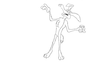3_toes 4_fingers angry anthro arm_support arm_tuft asphyxiation bent_ears bent_legs beverage biped black_eyes blowing calf_tuft chest_tuft choking container cough cup drinking ears_back ears_outwards elbow_tuft eyes_closed feet fingers fur holding_beverage holding_container holding_cup holding_object humanoid_hands humanoid_heel humor knee_tuft leg_tuft lying male multicolored_body multicolored_fur nude on_back on_front open_mouth paws pecs pivoted_ears plantigrade profanity puffed_tail raised_heel sarcastic shoulder_tuft simple_background sketchy skinny skinny_anthro skinny_male slim slim_anthro slim_male soles solo standing standing_on_toes third_person_dialogue tiptoes toes tuft two_tone_body two_tone_fur whistling white_background wide_eyed phoenix-of-starlight looney_tunes warner_brothers wile_e._coyote canid canine canis coyote mammal 16:9 2022 2d_animation animated digital_drawing_(artwork) digital_media_(artwork) english_audio frame_by_frame hi_res line_art short_playtime sketch sound video voice_acted widescreen