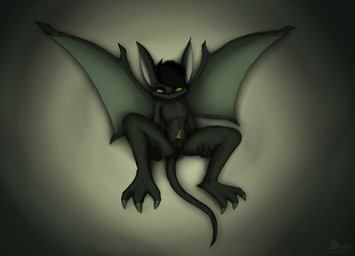 3_toes 4_fingers anus balls bat black_hair erection fur glowing green_eyes green_fur hair long_ears long_hair long_tail looking_at_viewer male mammal nipples nude penis petresko skinny smile solo spreading teeth unknown_species wings
Rating: Explicit
Score: 1
User: petresko
Date: March 18, 2014