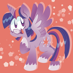 abstract_background eyelashes fetlocks hooves horn looking_at_viewer raised_hoof smile smiling_at_viewer sparkles wings webparteez friendship_is_magic hasbro my_little_pony mythology twilight_sparkle_(mlp) equid equine mammal mythological_creature mythological_equine winged_unicorn hi_res