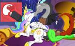 animal_genitalia antler anus balls black_penis blush cum cum_in_uterus cum_inside cutie_mark discord_(mlp) draconequus duo equine eyes_closed female friendship_is_magic fur horn horse horsecock kissing lolmaster male mammal my_little_pony penetration penis pony princess_celestia_(mlp) sex straight vaginal vaginal_penetration winged_unicorn wings
Rating: Explicit
Score: 14
User: lolmaster
Date: February 23, 2014