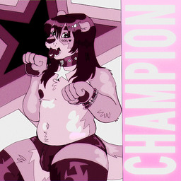 anthro bangs beaded_jewelry beads brown_hair choker clothing eyeliner eyeshadow female footwear fur hair heart_pupils jewelry kandi_(jewelry) leather leather_clothing leather_underwear long_hair makeup necklace pink_body pink_fur socks underwear strawb5rryotter can_of_bliss strawb5rryotter_(character) mammal mustelid otter hi_res