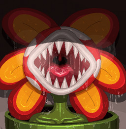 bodily_fluids breath breathing drooling eyeless lips mouth_shot open_mouth plant saliva sharp_teeth simple_background solo steam sweat teeth tongue uvula warp_pipe wet ikiki mario_bros nintendo elemental_creature flora_fauna humanoid piranha_plant animated digital_media_(artwork) pixel_(artwork)
