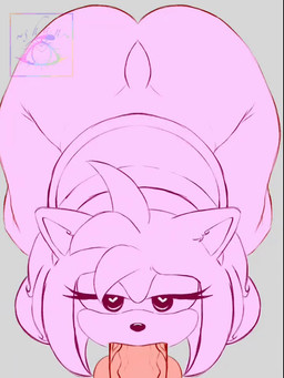 all_fours anthro anthro_penetrated ass_up blinking blowjob_face bottomless bottomless_anthro butt clothed clothing deep_throat duo fellatio female female_focus female_penetrated forced heart_eyes heart_symbol high-angle_view looking_at_viewer male male/female male_penetrating male_penetrating_female oral oral_penetration penetration penile penile_penetration penis_in_mouth quadruped questionable_consent sex solo_focus tail wide_hips shqnnyhere sega sonic_the_hedgehog_(series) amy_rose eulipotyphlan hedgehog mammal 2d_animation 3:4 animated loop motion_tweening no_sound short_playtime sketch unfinished video