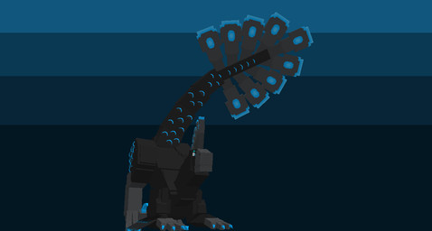 black_body black_feathers blue_background blue_body blue_eyes blue_feathers blue_tongue feather_hair feathers feet female feral gradient_background grey_body grey_feather_hair grey_feathers grey_feet grey_hands open_mouth pseudo_hair simple_background solo swinging_hips tail tail_motion tailwag teeth tongue therealmessyroomguy1 lumina_(therealmessyroomguy1) dinosaur dromaeosaurid feathered_dinosaur feathered_scalie prehistoric_species reptile saurischian scalie theropod 3d_(artwork) 3d_animation animated blockbench_(artwork) digital_media_(artwork)