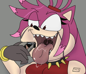 anthro arm_ring bodily_fluids car collar female female_anthro gaping_mouth lovesick_amy object_vore open_mouth saliva smashed solo spiked_collar spikes uvula vehicle vore vorish trigger12_(artist) sega sonic_the_hedgehog_(series) amy_rose eulipotyphlan hedgehog mammal absurd_res hi_res