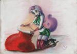 2014 anthro anthrofied breasts clothing collar cutie_mark_crusaders_(mlp) equine female friendship_is_magic fur gloves hair horn mammal my_little_pony nipples open_mouth purple_hair rubber solo stockings sweetie_belle_(mlp) unicorn urchid white_fur
Rating: Questionable
Score: 5
User: google_plus
Date: January 18, 2014