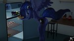 alcohol anthro anthrofied appliance beverage blender_(machine) blue_body blue_eyes breasts cake caught cupcake cutie_mark dessert energy_drink female food fridge horn kitchen kitchen_appliance looking_at_viewer night nude solo tea_kettle wine wings royalsimp friendship_is_magic hasbro my_little_pony mythology red_bull princess_luna_(mlp) equid equine mammal mythological_creature mythological_equine winged_unicorn 16:9 3d_(artwork) 4k absurd_res digital_media_(artwork) hi_res widescreen