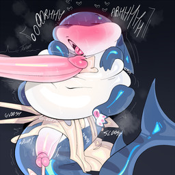 after_sex bestiality blush blushing_profusely bodily_fluids cum cum_inflation cum_inside cum_while_flaccid duo feral genital_fluids human_on_feral inflation interspecies leaking_anus leaking_cum leaking_penis looking_pleasured male male/male tayronnebr jeff_the_land_shark aquatic fish human mammal shark 1:1 hi_res