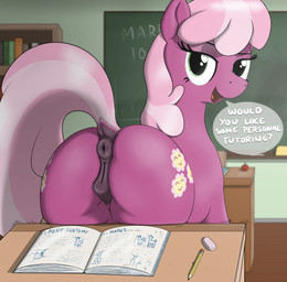 anus book classroom dock_(anatomy) equine_anus female feral genitals open_mouth puffy_anus purple_body raised_tail school solo tail tail_anus teacher text vulva eels_(artist) friendship_is_magic hasbro my_little_pony cheerilee_(mlp) equid equine horse mammal pony absurd_res english_text hi_res