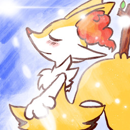 3_fingers ambiguous_anthro ambiguous_gender anthro arm_tuft biped black_body black_fur blush blush_lines cheek_tuft chest_tuft closed_smile eyes_closed facial_tuft fingers fur hip_tuft inner_ear_fluff leaf lens_flare mouth_closed multicolored_body multicolored_fur nude_ambiguous nude_anthro object_in_tail orange_body orange_fur orange_inner_ear_fluff outside pointy_ears prick_ears shoulder_tuft side_view simple_background smile solo standing stick stick_in_tail tail tapering_snout tuft white_body white_fur yellow_body yellow_fur yellow_tail annyui0611 nintendo pokemon braixen canid generation_6_pokemon mammal pokemon_(species) 1:1 2021 colored digital_drawing_(artwork) digital_media_(artwork) half-length_portrait hi_res japanese_description portrait translated_description