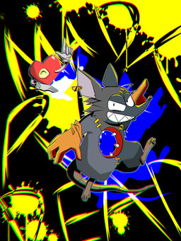 clothing gesture gloves hand_gesture handwear male pointing smile solo adrenaline_s6 mad_rat_dead nippon_ichi_software heart_(mad_rat_dead) mad_rat_(mad_rat_dead) mammal murid murine rat rodent 3:4