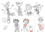 group jouichi722 parappa_the_rapper sony_corporation sony_interactive_entertainment um_jammer_lammy katy_kat lammy_lamb ma-san parappa pj_berri rammy_lamb bear bovid canid canine canis caprine domestic_cat domestic_dog felid feline felis mammal mouse murid murine rodent sheep