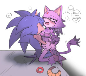 anthro arms_around_partner arms_around_waist bed bite bite_mark bite_mark_on_breast blush bra clothing duo female footwear furniture hair_down heart_symbol hero high_heels love_bite male male/female nibbling princess romantic romantic_couple royalty shoes simple_background speech_bubble tail tail_motion tailwag thought_bubble underwear undressing_another yeoon sega sonic_the_hedgehog_(series) blaze_the_cat sonic_the_hedgehog domestic_cat eulipotyphlan felid feline felis hedgehog mammal hi_res