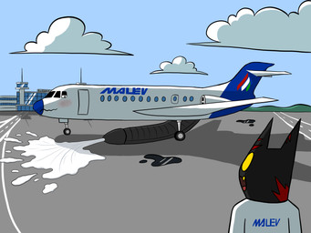 aircraft airplane airport anthro big_penis duo genitals huge_penis hyper hyper_genitalia hyper_penis machine male male/male penis vehicle qwertzs felid feline living_machine living_vehicle mammal 4:3 absurd_res hi_res