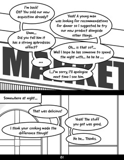apology compliment dialogue ellipsis interjection laugh onomatopoeia sign sound_effects speech_bubble text text_box zero_pictured darkmirage black_and_white comic digital_media_(artwork) english_text hi_res monochrome
