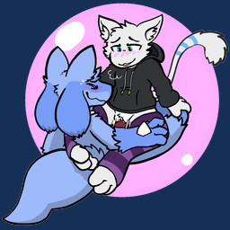 3_toes 4_fingers anthro anthro_on_anthro anthro_penetrated anthro_penetrating anthro_penetrating_anthro biped black_clothing black_hoodie black_topwear blue_body blue_ears blue_eyes blue_fur blue_markings blue_tail blush blush_lines bottomless bottomless_anthro bottomless_female bubble clitoris clothed clothed/nude clothed_anthro clothed_female clothed_sex clothing duo eyes_closed face_to_face feet female female_on_top female_penetrated fingers footwear from_front_position fur fur_markings genitals green_eyes hand_on_leg heterochromia hood hoodie inner_ear_fluff interspecies legwear looking_at_another looking_at_partner looking_pleasured male male/female male_on_bottom male_penetrating male_penetrating_female markings mastery_position motion_lines multicolored_tail nude nude_anthro nude_male on_bottom on_top open_mouth pattern_clothing pattern_legwear penetration penile penile_penetration penis penis_in_vagina pink_clitoris pink_vulva purple_clothing purple_footwear purple_socks purple_stripes red_blush red_penis semi-anthro sex simple_background sitting sitting_on_another socks spikes spikes_(anatomy) striped_body striped_clothing striped_fur striped_legwear striped_markings striped_tail stripes tail tail_markings toes topwear transparent_background tuft two_tone_tail vaginal vaginal_penetration vulva white_body white_ears white_fur white_inner_ear white_inner_ear_fluff white_spikes white_tail trout_(artist) nintendo pokemon fan_character rhenny_(rhennydark) yuki_(side_b) canid canine felid feline generation_1_pokemon generation_4_pokemon legendary_pokemon mammal mew_(pokemon) pokemon_(species) riolu 1:1 2025 alpha_channel digital_drawing_(artwork) digital_media_(artwork)