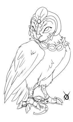 ambiguous_gender armor battle_claws_(gogh) beak feathered_wings feathers feral headgear helmet solo standing wings orionstar guardians_of_ga'hoole fan_character avian bird owl 2011 3:5 black_and_white digital_drawing_(artwork) digital_media_(artwork) full-length_portrait monochrome portrait