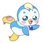 anthro blush gem male paws solo todozarashi healin'_good_precure pretty_cure pegitan_(healin'_good_precure) pegitan_(precure) avian bird penguin 1:1