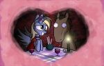 clothing derp_eyes detailed_background dress duo feathered_wings feathers female feral grey_body grey_feathers inside male red_clothing red_dress romantic romantic_ambiance wings willdrawforfood1 family_guy friendship_is_magic hasbro my_little_pony mythology derpy_hooves_(mlp) til_death equid equine mammal mythological_creature mythological_equine pegasus 2011 crossover