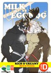 abs anthro anthro_on_anthro antlers arm_around_shoulders beard big_bulge big_muscles big_pecs big_penis body_hair braided_hair bulge bulge_frottage chest_hair clothing duo ear_piercing ear_ring eggnog eye_contact eyebrows facial_hair french_kissing frottage fur genitals hair hamstrings hand_on_back horn horn_jewelry horn_ring hug huge_muscles humanoid_genitalia humanoid_penis jewelry jockstrap kissing looking_at_another male male/male mature_anthro mature_male milk muscular muscular_anthro muscular_male muscular_thighs navel nipple_piercing nipple_ring nipples number obliques open_mouth open_smile pecs penile penis piercing pubes ring_(jewelry) ring_piercing sex side_view smile standing teeth text tongue tongue_out tuft underwear vein nesskain patreon mr_chocolate_eclaire bovid bovine cattle deer mammal new_world_deer reindeer 2021 english_text hi_res url