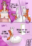 abdominal_bulge albinefox anthro areola big_breasts big_butt bodily_fluids bouncing_breasts breasts butt canid canine chest_tuft clitoris clothing comic costume disney duo english_text fan_character female female_penetrated femboy fluffy fluffy_ears fluffy_tail fox fur furry_wearing_fursuit fursuit genital_fluids genitals grey_body grey_fur hi_res judy_hopps kigurumi lagomorph leporid male male/female male_penetrating male_penetrating_female mammal marshmallow_(albinefox) multicolored_body multicolored_fur neck_tuft onesie penetration penile penile_penetration penis penis_in_pussy pink_nose predator/prey pussy rabbit red_fox sex simple_background tail text thick_thighs true_fox tuft vaginal vaginal_fluids vaginal_penetration vein veiny_penis white_body white_fur wide_hips zootopia