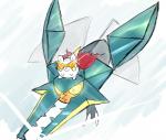 ambiguous_gender duo eyewear feral fur simple_background sunglasses white_background white_body white_fur jun-kou nintendo pokemon tengen_toppa_gurren_lagann arthropod beetle generation_7_pokemon insect pokemon_(species) togedemaru vikavolt 2016