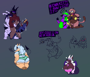 ambiguous_gender antennae_(anatomy) anthro arm_tuft arms_tied ball_sag balls bdsm bell bell_collar belly belly_grab big_balls big_breasts big_butt big_ears big_hands big_penis blush bodily_fluids bound breast_squish breasts butt cellulite chaos_emerald cheek_tuft cigarette cleavage clothed clothing collar cute_fangs dialogue drooling duo ejaculation erect_nipples erection eyewear facial_tuft fangs flared_penis fur gem genital_fluids genitals glasses grin gynomorph gynomorph/gynomorph gynomorph/male hair halo handjob harness heart_symbol horn huge_balls huge_breasts huge_hands huge_penis hybrid_genitalia hybrid_penis hyper hyper_genitalia hyper_penis intersex intersex/intersex intersex/male larger_sub licking lingerie lips long_hair male muscular muscular_gynomorph muscular_intersex muscular_male nipples obscured_face oral overweight overweight_ambiguous overweight_gynomorph overweight_intersex penile penis penis_lick petplay precum pubes rectangular_glasses roleplay saliva sex shadowed_eyes shadowed_face sharp_teeth shoulder_tuft size_difference small_breasts smile solo solo_focus spade_tail squish stretch_marks submissive surgical_suture sweat sweatdrop tail teeth text thick_bottom_lip thick_thighs thigh_sex throbbing throbbing_balls throbbing_penis tongue top_heavy tuft felineflustered mythology sega sonic_the_hedgehog_(series) undertale undertale_(series) acid_(felineflustered) asriel_dreemurr_(god_form) berryclaw_(felineflustered) bryna_(felineflustered) delilah_(felineflustered) nemius_(felineflustered) rouge_the_bat seven_(felineflustered) sixex_(felineflustered) angel arthropod bat boss_monster_(undertale) bovid caprine cryptid domestic_cat dragon fallen_angel felid feline felis furred_dragon furred_scalie goat half_demon hybrid insect lepidopteran mammal moth mythological_creature mythological_scalie scalie multiple_images sketch nonbinary_(lore) trans_(lore) trans_woman_(lore)
