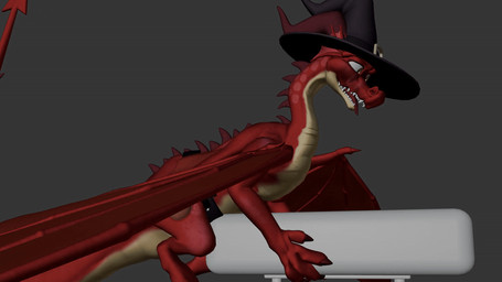 belt belt_buckle buckle clothing genitals hat headgear headwear magic_user male masturbation penetration penile penile_penetration penis prerendered_background sex sex_toy solo wizard_hat henryisraptor european_mythology mythology henry_(henrycharizardboi) dragon lizard mythological_creature mythological_scalie reptile scalie western_dragon 16:9 3d_(artwork) 3d_animation animated blender_(artwork) digital_media_(artwork) widescreen