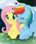 blue_fur blush equine female fluttershy_(mlp) friendship_is_magic fur hair hikariviny lesbian licking mammal multi-colored_hair my_little_pony pegasus rainbow_dash_(mlp) rainbow_hair tongue wings
Rating: Safe
Score: 13
User: Lunaz
Date: April 11, 2014