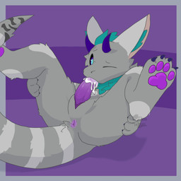 animal_genitalia anus autofellatio feral flint_(flintthefloof) genital_slit genital_slit_penis genitals male masturbation oral oral_masturbation pawpads paws penile penile_masturbation penis solo tapering_penis disotakyu kobold mammal scalie 1:1 absurd_res hi_res
