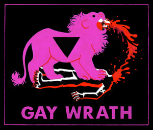 anti_fascist bald belly black_border blood bodily_fluids border claws decapitation duo feral fur gore male pink_triangle swastika wrath ink-the-artist felid human lion mammal pantherine 2023 hi_res