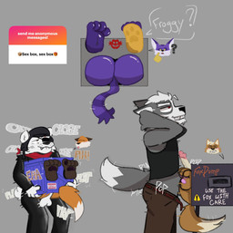 anthro bdsm big_butt bondage bound box butt clothing container crate encasement feet footwear genitals handwear huge_butt humanoid_genitalia humanoid_penis male male/male male_penetrated one_shoe_on paws penetration penis restrained restraints sex_box shoes simple_background text trapped mrpawpaw eggman_logo epic_games fortnite ngl nintendo sega sonic_the_hedgehog_(series) star_fox big_the_cat fennix_(fortnite) fox_mccloud polar_patroller wolf_o'donnell bear canid canine canis fox mammal wolf absurd_res digital_media_(artwork) english_text hi_res