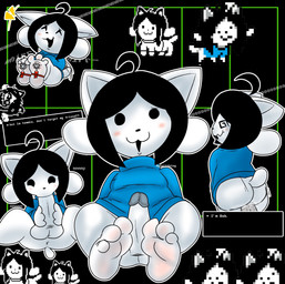 3_toes :3 anal anthro anus autofellatio black_hair blue_clothing blue_sweater blue_topwear blush butt clothed clothed_sex clothing disembodied_penis feet foot_fetish from_behind_position fucked_silly fur genitals gynomorph hair intersex long_ears male masturbation motion_lines multiple_poses oral oral_masturbation penile penile_masturbation penis pose sex sound_effects spiral spiral_eyes sucking_tip sweater tail tail_motion tailwag text text_box tickle_torture tickling tickling_feet toes topwear white_body white_fur g3aaltthing undertale undertale_(series) bob_(undertale) temmie_(undertale) tem temmie_(species) 2026 absurd_res digital_media_(artwork) english_text hi_res multiple_images pixel_(artwork) sketch_page