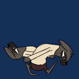 ambiguous_gender anthro clothed clothing duo fangs female fully_clothed male simple_background sweater teeth topwear transparent_background walk_cycle walking str8aura-no-not-that-one pack_street anneke_(weaver) wolter_(weaver) aardwolf hyena mammal 1:1 alpha_channel animated animated_gif short_playtime brother_(lore) brother_and_sister_(lore) sibling_(lore) sister_(lore) twins_(lore)